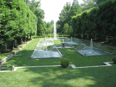 Classic Italian garden