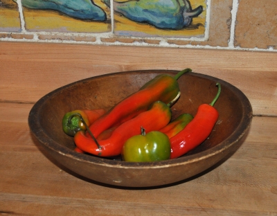 Peppers, ripening indoors
